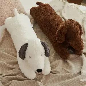 [NS홈쇼핑]이솔홈 푸들 강아지 소프트 롱쿠션 대형 바디필로우 애착 베개..[35636351]