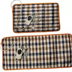 원적외선 전기 찜질기 맥반석 매트 휴대용 어깨 허리