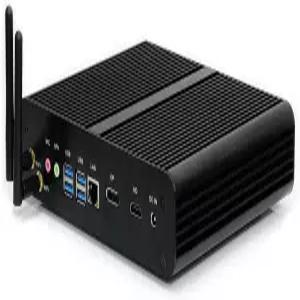 KINGDEL NC860 팬리스 미니 PC 강력한 넷톱 i7 10세대 CPU 베어본 4K 4096x2304 HD 포트 디스플레이포트