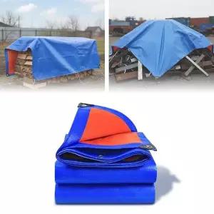 양면 타포린 방수포 야외 햇빛 차광 천막 트럭 덮개 갑바 야적장