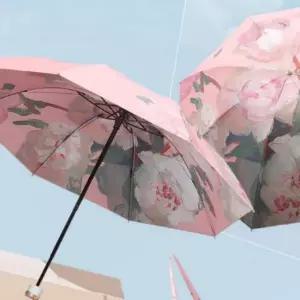 자외선차단 양면 플라워 유화 명화 양산 우산 우양산