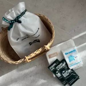 [클렌오] 써볼래요 키트 [다운와셔 파우치 2개 오투와셔 파우치 2개 핸드타월 1장]