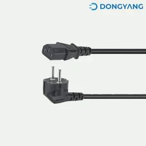 동양전자산업(주) 국산 파워 모니터 연결 케이블 TV 컴퓨터코드 전원 파워코드 C13 0.75SQ 1.5M