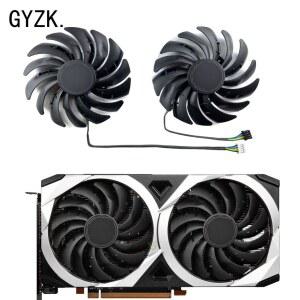 MSI 라데온 RX6600 6600XT 6650XT 6700XT 6750XT MECH 2X 용 그래픽 카드 교체 선풍기 PLD10010S12HH