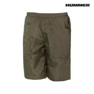 험머 남성 시그니처 로고 아웃포켓 쿨링 우븐 반바지 카키