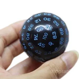 100면체 주사위 다면체 보드 게임 숫자 굴리기 단체