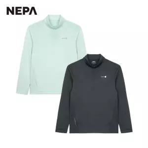 네파 남성 기하학 패턴 긴팔 집업티셔츠 7K35406