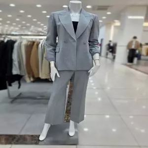 [더아이잗]피크드 더블 버튼 자켓 팬츠 셋업 IP9M0JK741SL741_DJ