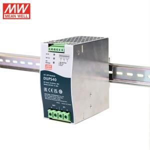 고품질 MEAN WELL DUPS40 24V 40A 960W DIN 레일 무정전 DC-UPS 모듈 컨트롤러 UPS/ 시스템용 전원 공급 장