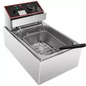 업소용 튀김기 치킨 전기 바구니 머신 가정용 10L/튀김 감자튀김 튀김