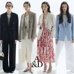 [에이앤디][론칭가59,900원] 26SS 4way 스트레치 더블버튼 자켓 1종