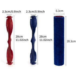 다이슨 워시G1 습식 진공청소기용 워시G1 롤러 브러시 바 + 소프트 롤러 브러시, 전면 및 후면 잔여물 청소