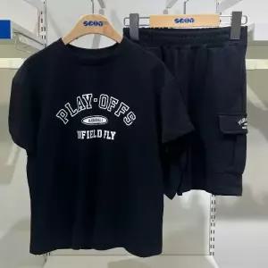 에스핏 HC21 반팔 카고 4부 세트 상하세트 SJZ304MKTR11