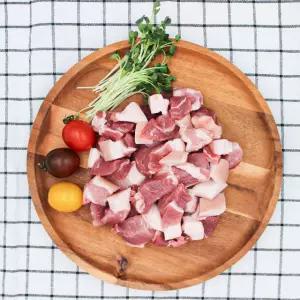 한돈 찌개용 돼지고기 김치찌개 카레 짜장용 냉장 냉장 1.2kg, 1개