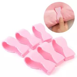 6P 이불 고정 집게 핑크 밀림방지핀 클립 커튼 시트 XsT1+6VEl