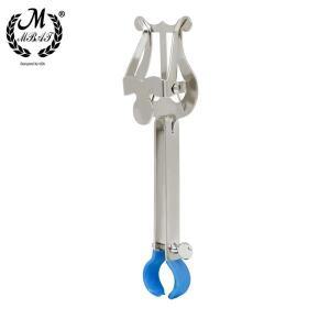 MMBAT 트럼펫 클립 클램프 온 시트 보면대 내구성이 뛰어난 금속 경량 황동 악기 트럼본 폴더 범용 호환 호