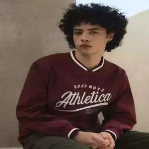 topten 남성) 타슬란 바람막이 맨투맨MBF4JJ1052