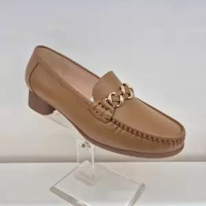 엘칸토 HC11 소가죽 여성 몰드로퍼 체인장식 세미정장 몰드로퍼 C0H9U6J13TA