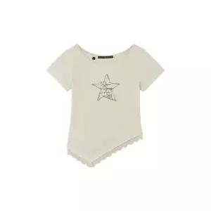 매장정품 게스 GUESS 2color 별 프린트 반팔 티셔츠 OQ2K5455 1354776