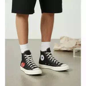 꼼데가르송 컨버스 척테일러 70 하이 스니커즈 블랙 150204C AZ-K112