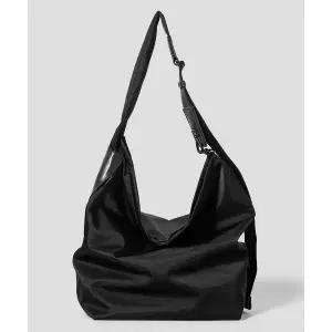 빈폴 BEANPOLE ACCESSORY Less Bag_2 라지 나일론 크로스백 - 블랙 BE61D2M835 162306