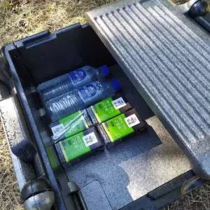 보냉박스 휴대용 미니 접이식 아이스박스 차량용아이스박스