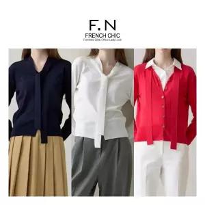 [에프엔] F.N V넥 타이 가디건 S251