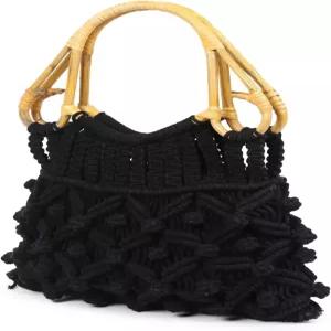 여성용 빨대 비치백 - 여름 직조 토트백 숄더 핸드백 휴가용 대형