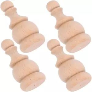 힐티 빅토리아 나무 포스트 파이널 2.95X1.37 인치 미완성 소나무 장식 토퍼 포치 데크 난간 계단 뉴엘