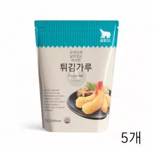 곰표 튀김가루 1KG X 5개 바삭한튀김가루 업소용튀김가루 식자재튀김가루