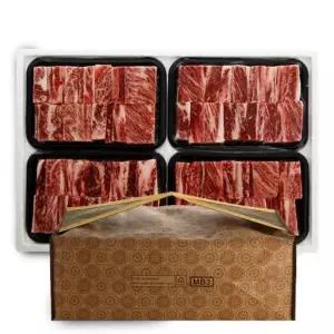 청풍한우 갈비 2호 찜갈비 800g x 4 한우 갈비 찜갈비 갈비선물세트 소고기선물세트