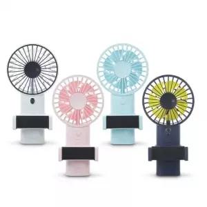 스마트폰 거치형 휴대용 선풍기 ST-HF500 탁상용 핸디 무선 책상 사무실 출퇴근