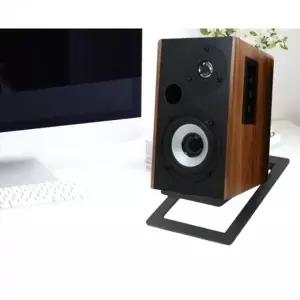 데스크 스피커 스탠드 거치대 우퍼 받침대 블랙 한개