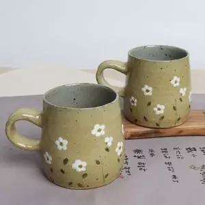 카페라떼잔 500ml 집들이선물세트 커피 다기 도자기컵