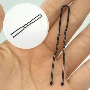 U핀 어피 올림머리 고정핀 유핀 6cm