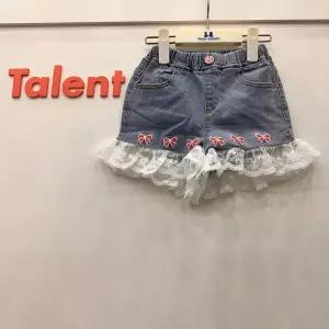 [탈렌트키즈]여름 유아동 여아 반바지 퓨리지혜데님바지 PCY34GDP52_CJ