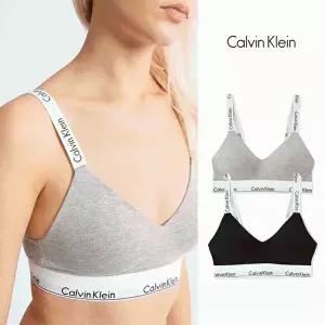 [캘빈클라인]캘빈클라인 언더웨어 여자 라이틀리 라인드 브라렛 QF7059