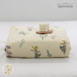 [케렌시아]케렌시아 와일드 플라워 카페트 겸 침대 패드 슈퍼싱글