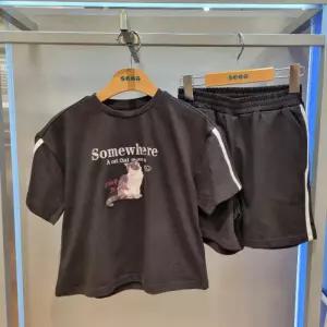 에스핏 HC22 라인배색반팔티4부세트 라인배색반팔티셔츠4부세트 sja304fktr05