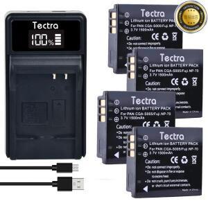 1500Ah CGA-S005E DMW-BCC12 DB-60 BP-DC4 NP70 배터리 파나소닉 루믹스 DMC-FX180 LX3 FS1 FX01