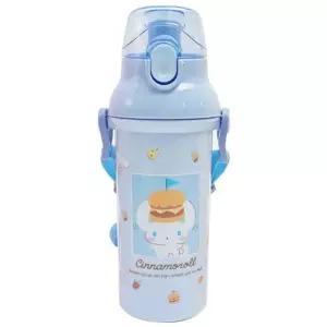 시나모롤 앵커 원터치 어깨끈 물통 480ml (572825)/텀블러/보틀/어린이용/아동용/캐릭터/귀여운/물병