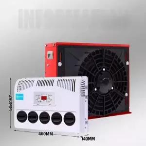 캠핑카 에어컨 무시동 실외기 이동식 굴삭기 화물차