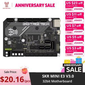 BIGTREETECH BTT SKR 미니 E3 V3.0 32비트 마더보드 TMC2209 UART Impresora 3D 프린터 부품 Ender 3 5 PRO