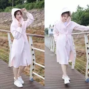 (스타일하우스)트렌치코트 아우터 여성 방수집업 우비