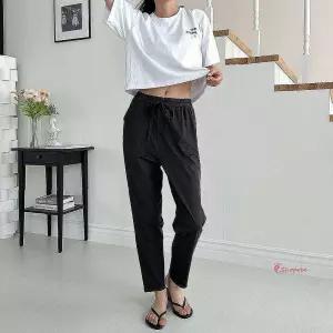 여자 쉬어드 와이드 팬츠 냉감 여성 쿨링 9부바지 쿨쿨원단 패턴 시원한 여름통 무늬xyz043