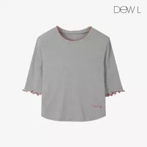 듀엘링 펀칭 레이스 티셔츠 MG_D254MSM113 1028346