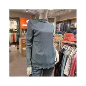 간절기룩 올포유 [FW][시즌오프]여성-스판 좋고 촉감 부드러운 메탈 메쉬 폴리 소재/몸판 속장 있음/소매