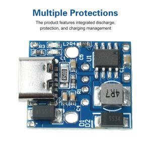 AA/AAA 건전지에서 3.7 6V 리튬 배터리로 전력 변환 모듈 부스트 보드 충전/방전 제어 메인