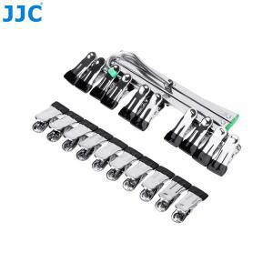 JJC 암실 필름 네거티브 건조 행잉 랙 프레임, 접이식 행어 방풍 10 클립, 35mm 4x5 인치