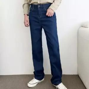 [SBD] 청바지 세미 와이드핏 기본 데일리 데님 남자 롤업